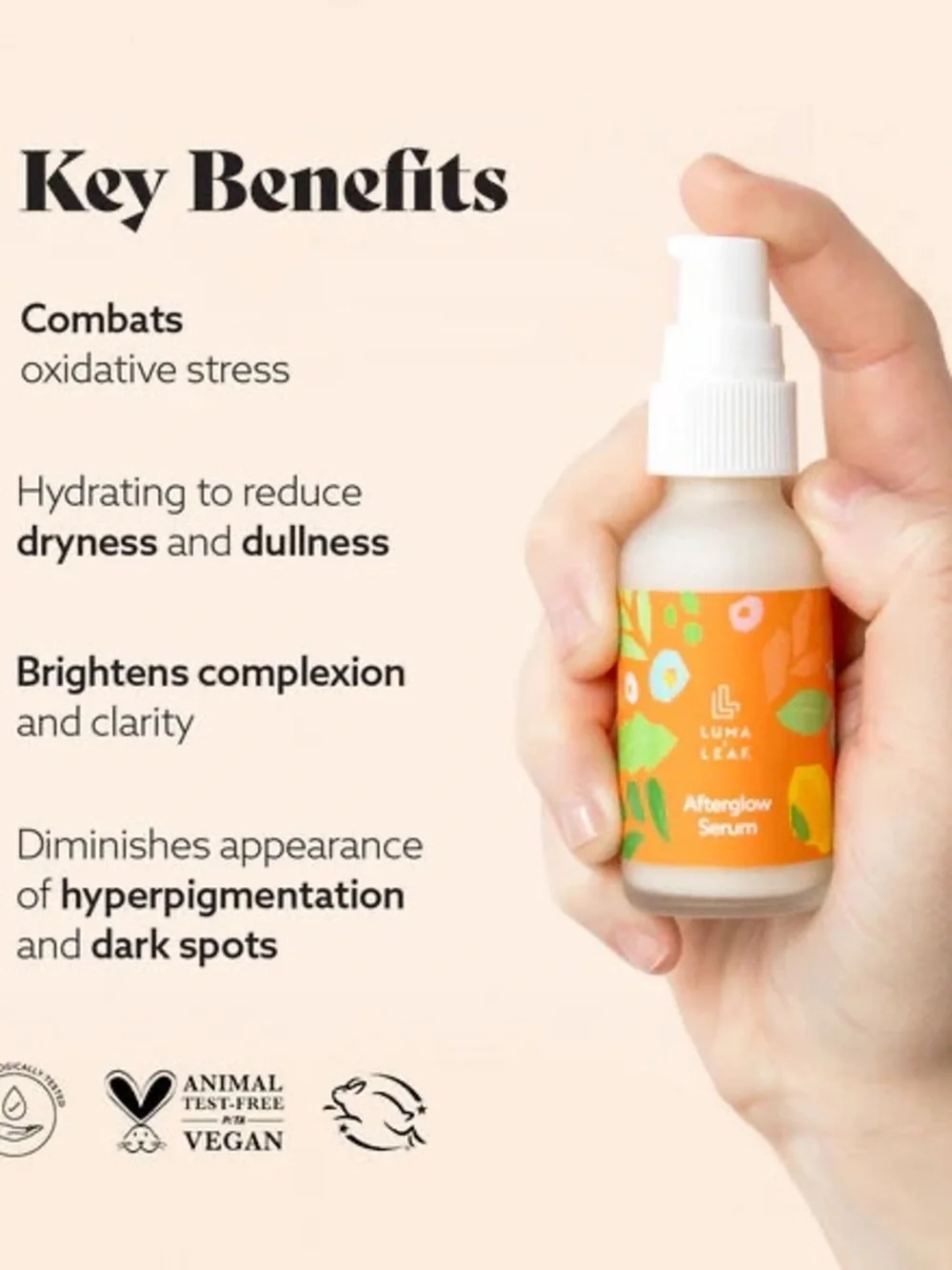 New Luma & Leaf After Glow Serum Full Size